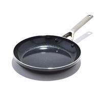 OXO Agility Series 26cm Frying Pan - No-PFAS Ceramic Non-Stick, Quick-Heating Aluminium, Induction-Ready Base, Oven & Dishwasher Safe, Sturdy Stainless Steel Handle, Chip-Resistant Rim