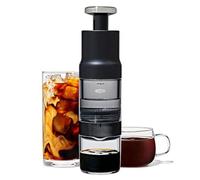 Oxo Brew Rapid Brewer - Portable Manual Coffee Maker, Built-In Stainless Steel Filter, Adjustable Strength, Compact &