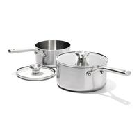 OXO CC005891-001 Mira Tri-Ply Stainless, Stainless Steel, Black