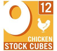 OXO Chicken Stock Cubes, Savoury Chicken Flavour, 12 Cubes (71 g) (1-Pack)