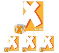 OXO Chicken Stock Cubes, Savoury Flavour, 12 Cubes (4-Pack)