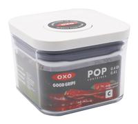 OXO Food Storage Container Airtight 400ml Mini Square Pop Container 11x8x11cm