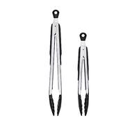 OXO Tongs – Good Grips 2-Piece Set with Nylon Heads
