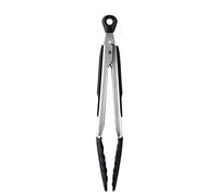 OXO Good Grips 22.8 cm Tongs with Silicone Heads, Black