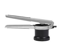 OXO Good Grips 3-in-1 Adjustable Potato Ricer | Includes Fine, Medium And Coarse Disk, Ideal For Pureed Mashed Potatoes, Turnips, Carrots, Dishwasher Safe