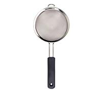 OXO Good Grips 6-in Double Rod Strainer, Black