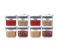 OXO Good Grips 8-piece 0.2 Qt Mini POP Container Set for Dried Herbs, Spices and More