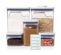 OXO Good Grips 8-Piece POP Container Baking Set with 5 Labels