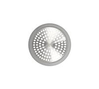 OXO Good Grips Stainless Steel Bathtub Drain Protector , Pack of 1, 0.64 x 10.67 x 8.26 cm