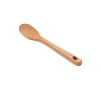 OXO Good Grips Beechwood Large Spoon for Cooking and Serving | Stirs soups, serves pasta, gentle on coated pans, comfortable handle, hanging hole, natural oil finish