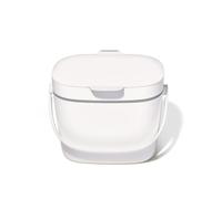 OXO Good Grips Easy-Clean Compost Bin, White, 6.6 L