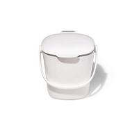 OXO Good Grips Easy-Clean Compost Bin, White, 2.8 L