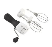 OXO Good Grips Egg Beater - Hand-Powered Rotary Beater for Fluffy Eggs, Batters & Whipped Cream - Smooth Rotating Gears - Non-Slip Handle - Detachable Dishwasher-Safe Parts