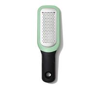 OXO Good Grips Etched Ginger & Garlic Grater, Stainless Steel, Green, One Size