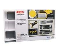 OXO Good Grips Utensil Drawer Organizer Expandable Removable Tray 13321900 White One Size