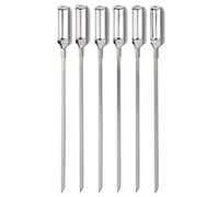 OXO Good Grips Stainless Steel BBQ Skewers, Pack of 6