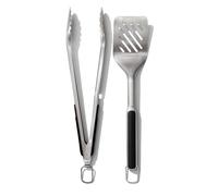 Oxo Good Grips Grilling Turner and Tongs Set Silver