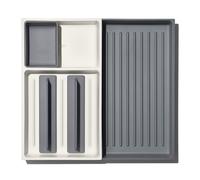 OXO Good Grips Large Expandable Kitchen Tool Drawer Organizer, White