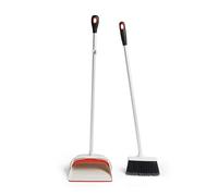 OXO Good Grips Large Sweep Set with Extendable Broom, White/Black