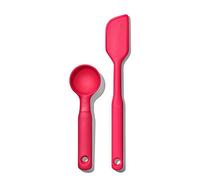 OXO Good Grips Medium Silicone Cookie Scoop & Small Spatula Set