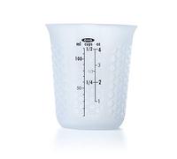 OXO Good Grips Mini Squeeze & Pour Silicone Measuring Cup with Stay-Cool Pattern