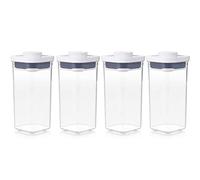 OXO Good Grips POP Container - Airtight Food Storage - 0.5 Qt Square (Set of 4) for Candy and More