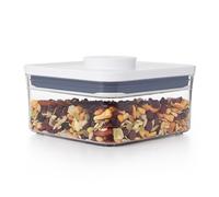 OXO Good Grips POP Container - Big Square Mini 1.1 Qt/1.0L - Airtight, Stackable Food Storage - BPA-Free & Dishwasher Safe - Space-Saving & Modular Design for Pantry Organization