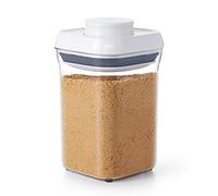 OXO Good Grips POP Square Food Storage Container, Small Square Lid, Short - .9 Qt