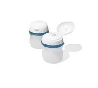 OXO 11425200 Prep & Go Squeeze Bottles, Silicone, Ocean Blue