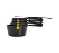 Oxo Measuring Cup Set 6 pcs in Black, 8.89 x 12.7 x 24.77 cm