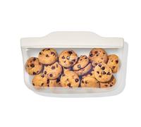 OXO Good Grips Silicone Reusable Bag - Snack Bag (335ml /12 oz) - Oat