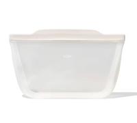 OXO Good Grips Silicone Reusable Stand-Up Quart Bag (946 mL / 32 oz) - Oat