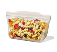 OXO Good Grips Silicone Reusable Bag - Stand-Up Quart (946mL/32 oz) - Oat