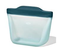OXO Good Grips Silicone Reusable Bag - Stand-Up Snack (12 oz) - Lagoon
