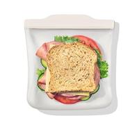 OXO Good Grips Silicone Reusable Bag – Sandwich Bag (828 mL / 28 oz) – Oat
