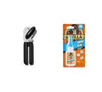 OXO Good Grips Soft Handled Tin Opener & Gorilla Super Glue 15g