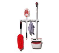 OXO Good Grips Wall-Mounted Mop and Broom Organizer