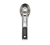 Oxo Measuring Spoon Set 4 pcs of Stainless Steel, Silver, 4.32 x 10.16 x 19.56 cm