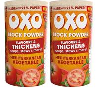 OXO Mediterranean Vegetable Stock Powder, 100 g (2-Pack)