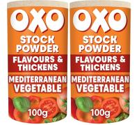 OXO Mediterranean Vegetable Stock Powder, 100 g (Pack of 2)