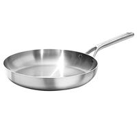 OXO Mira Tri-Ply Stainless Steel, 12" Frying Pan Skillet, Induction, Multi Clad, Dishwasher and Metal Utensil Safe