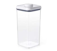 OXO "Pop" Square Container, White/Transparent, 5.2 Litre