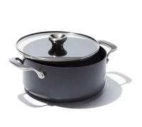 OXO Professional 5QT Stock Pot with Lid Hard Anodized Ceramic Nonstick Cookware PFAS-Free Stainless Steel Handles Induction Suitable Diamond Reinf