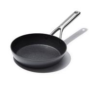 OXO Professional 8" Frying Pan Skillet, Hard Anodized Ceramic Nonstick Cookware PFAS-Free, Induction Suitable, Stainless Steel Handle, Diamond Reinforced Coating, Dishwasher Safe, Oven Safe, Black