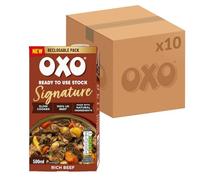 OXO Ready to Use Rich Beef Stock, 500 ml (10-Pack) (1-Pack)