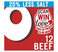 Oxo Reduced Salt Beef Stock Cubes 12 x 71g
