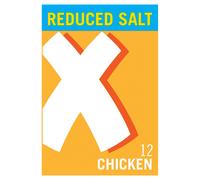 OXO 12 Reduced Salt Chicken Stock Cubes - Big Flavour, Deep Chicken Taste, Less Salt, Ideal for Soups, Stews, Gravy & Roast Dinners, 71 g (Pack of 1)