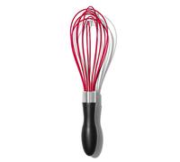 Oxo Silicone 9" Silicone Whisk, Red
