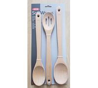 OXO SoftWorks 3 Piece Wooden Spoon Set