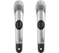 OXO Steel Soap Dispensing Dish Brush (2 Pack)